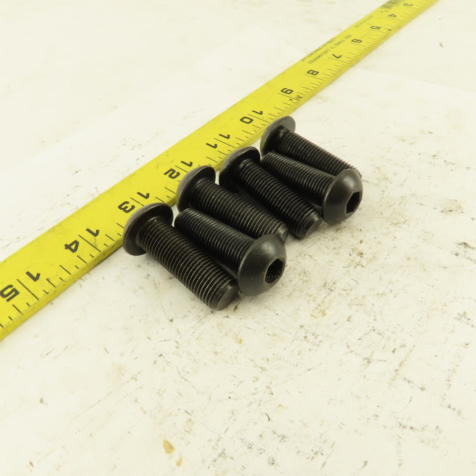 1/2-20 x 1-1/2" Button Head Cap Screw Lot Of 6