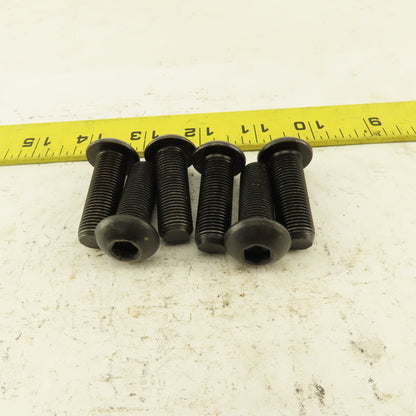 1/2-20 x 1-1/2" Button Head Cap Screw Lot Of 6