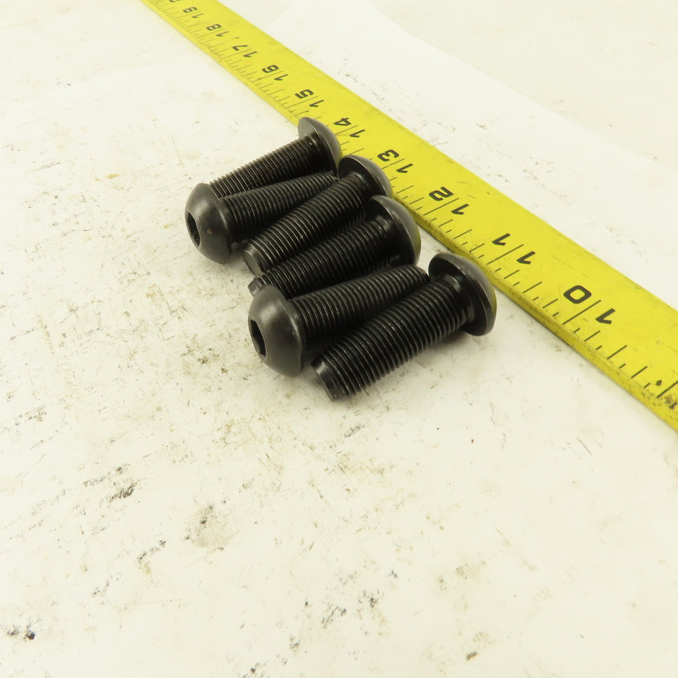 1/2-20 x 1-1/2" Button Head Cap Screw Lot Of 6