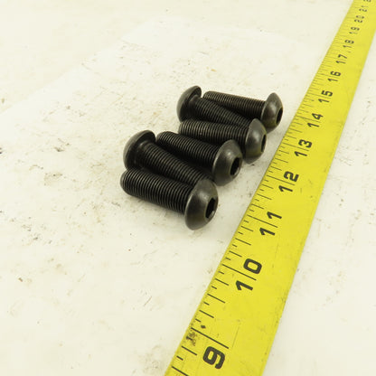 1/2-20 x 1-1/2" Button Head Cap Screw Lot Of 6