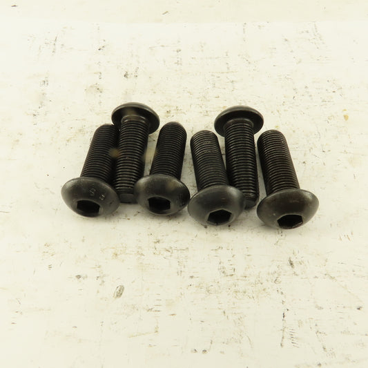 1/2-20 x 1-1/2" Button Head Cap Screw Lot Of 6