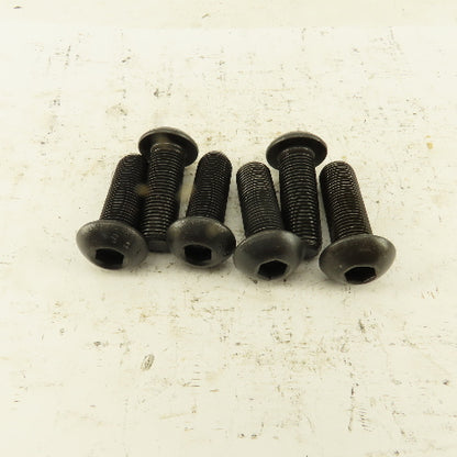 1/2-20 x 1-1/2" Button Head Cap Screw Lot Of 6
