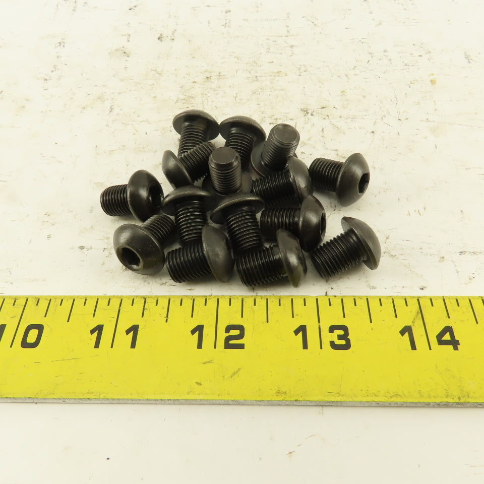 3/8-24 x 1/2" Button Head Cap Screw Lot Of 15