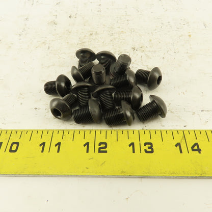 3/8-24 x 1/2" Button Head Cap Screw Lot Of 15