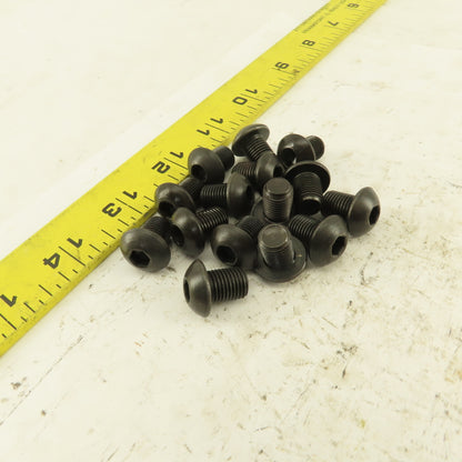 3/8-24 x 1/2" Button Head Cap Screw Lot Of 15