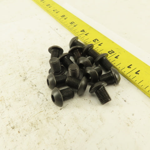 3/8-24 x 1/2" Button Head Cap Screw Lot Of 15