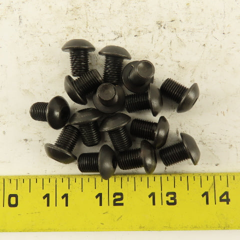 3/8-24 x 1/2" Button Head Cap Screw Lot Of 15