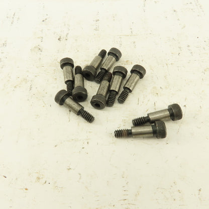 1/4" Shoulder Dia. X 1/2" Length #10-24 Hex Socket Shoulder Bolt Lot Of 10