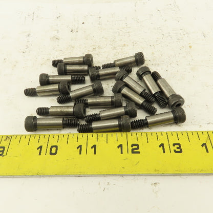 5/16" Shoulder Dia. X 3/4" Length 1/4-20 Hex Socket Shoulder Bolt Lot Of 17
