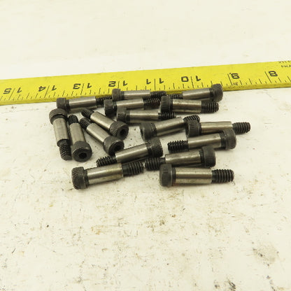 5/16" Shoulder Dia. X 3/4" Length 1/4-20 Hex Socket Shoulder Bolt Lot Of 17
