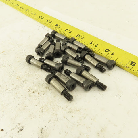 5/16" Shoulder Dia. X 3/4" Length 1/4-20 Hex Socket Shoulder Bolt Lot Of 17