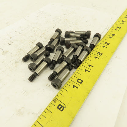 5/16" Shoulder Dia. X 3/4" Length 1/4-20 Hex Socket Shoulder Bolt Lot Of 17
