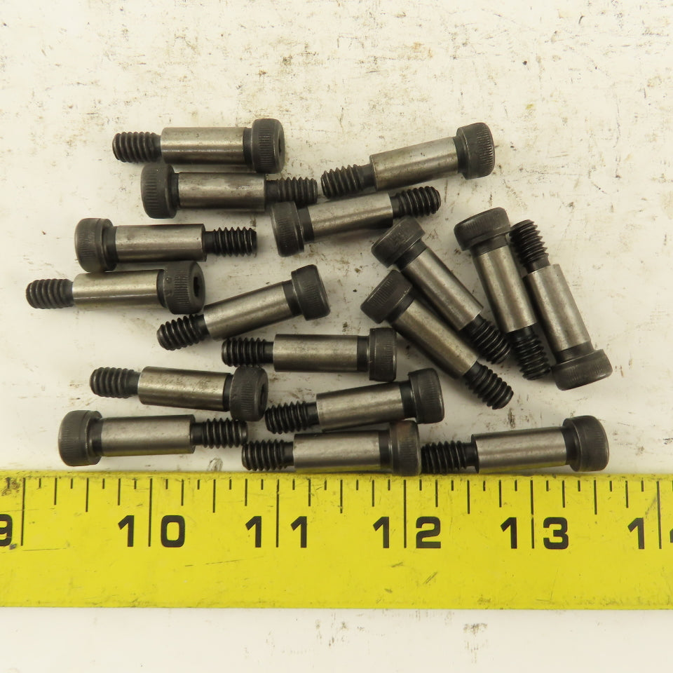 5/16" Shoulder Dia. X 3/4" Length 1/4-20 Hex Socket Shoulder Bolt Lot Of 17
