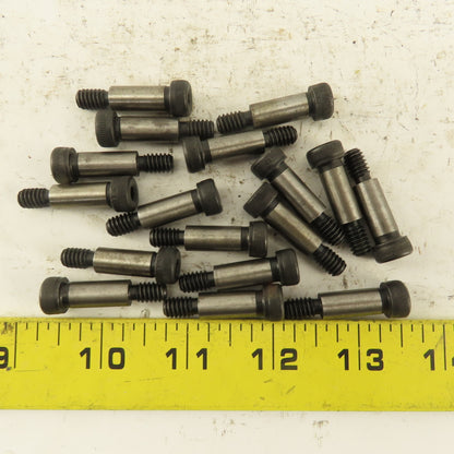 5/16" Shoulder Dia. X 3/4" Length 1/4-20 Hex Socket Shoulder Bolt Lot Of 17