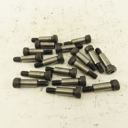 5/16" Shoulder Dia. X 3/4" Length 1/4-20 Hex Socket Shoulder Bolt Lot Of 17