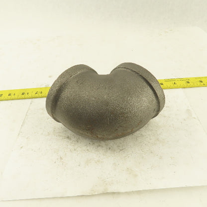 2-1/2" NPT Schedule 40 Class 150 Malleable Iron 90° Elbow Pipe Fitting Plumbing
