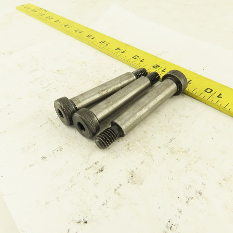 1/2" Shoulder Dia. X 2-1/4" Length 3/8-16 Hex Socket Shoulder Bolt Lot Of 3