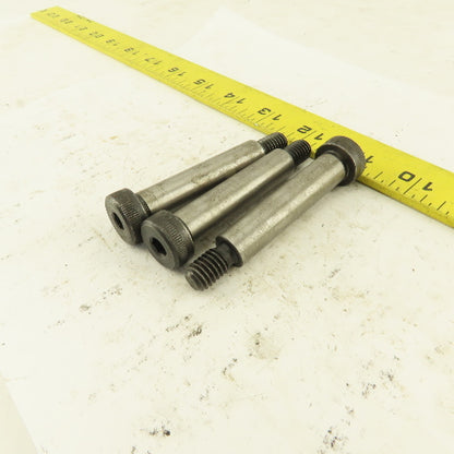 1/2" Shoulder Dia. X 2-1/4" Length 3/8-16 Hex Socket Shoulder Bolt Lot Of 3