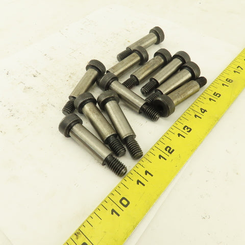 1/2" Shoulder Dia. X 1-1/2" Length 1/2-13 Hex Socket Shoulder Bolt Lot Of 11