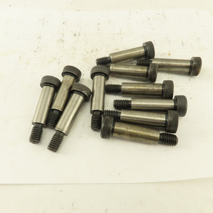 1/2" Shoulder Dia. X 1-1/2" Length 1/2-13 Hex Socket Shoulder Bolt Lot Of 11