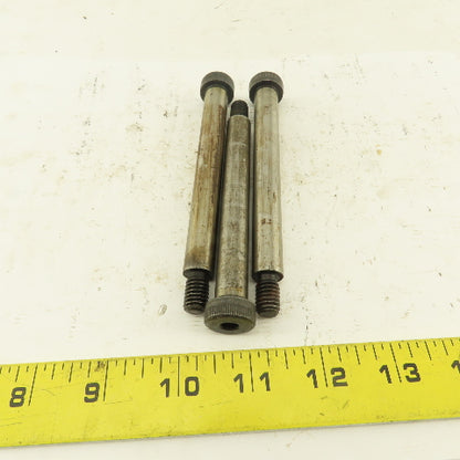 1/2" Shoulder Dia. X 4-1/4" Length 3/8-16 Hex Socket Shoulder Bolt Lot Of 3