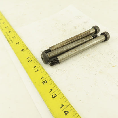 1/2" Shoulder Dia. X 4-1/4" Length 3/8-16 Hex Socket Shoulder Bolt Lot Of 3