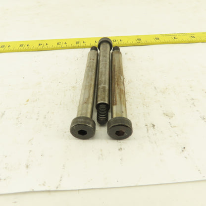 1/2" Shoulder Dia. X 4-1/4" Length 3/8-16 Hex Socket Shoulder Bolt Lot Of 3