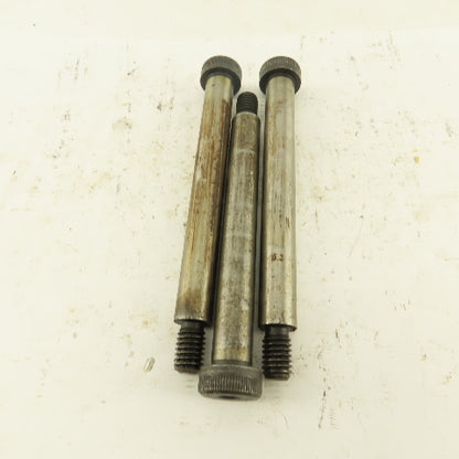 1/2" Shoulder Dia. X 4-1/4" Length 3/8-16 Hex Socket Shoulder Bolt Lot Of 3