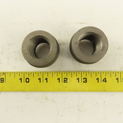 Anvil 36-1-1/2x 3/4" Forged Steel Pipe Coupling Socket Weld 3000# lot of 2