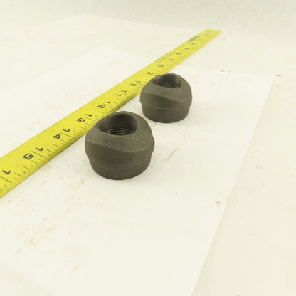 Anvil 36-1-1/2x 3/4" Forged Steel Pipe Coupling Socket Weld 3000# lot of 2