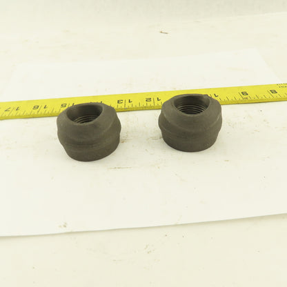 Anvil 36-1-1/2x 3/4" Forged Steel Pipe Coupling Socket Weld 3000# lot of 2
