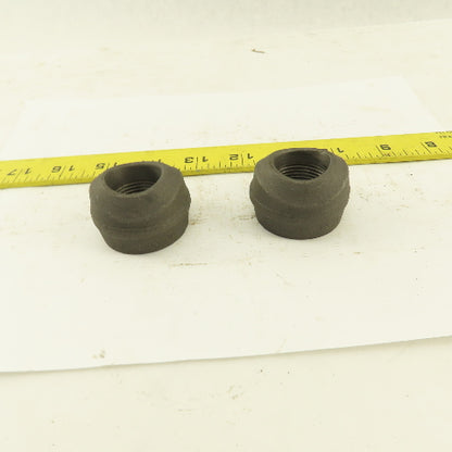 Anvil 36-1-1/2x 3/4" Forged Steel Pipe Coupling Socket Weld 3000# lot of 2