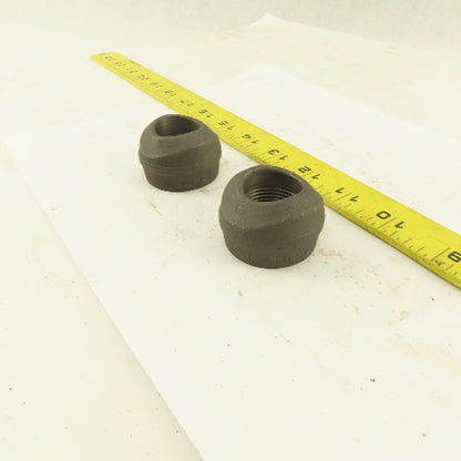 Anvil 36-1-1/2x 3/4" Forged Steel Pipe Coupling Socket Weld 3000# lot of 2