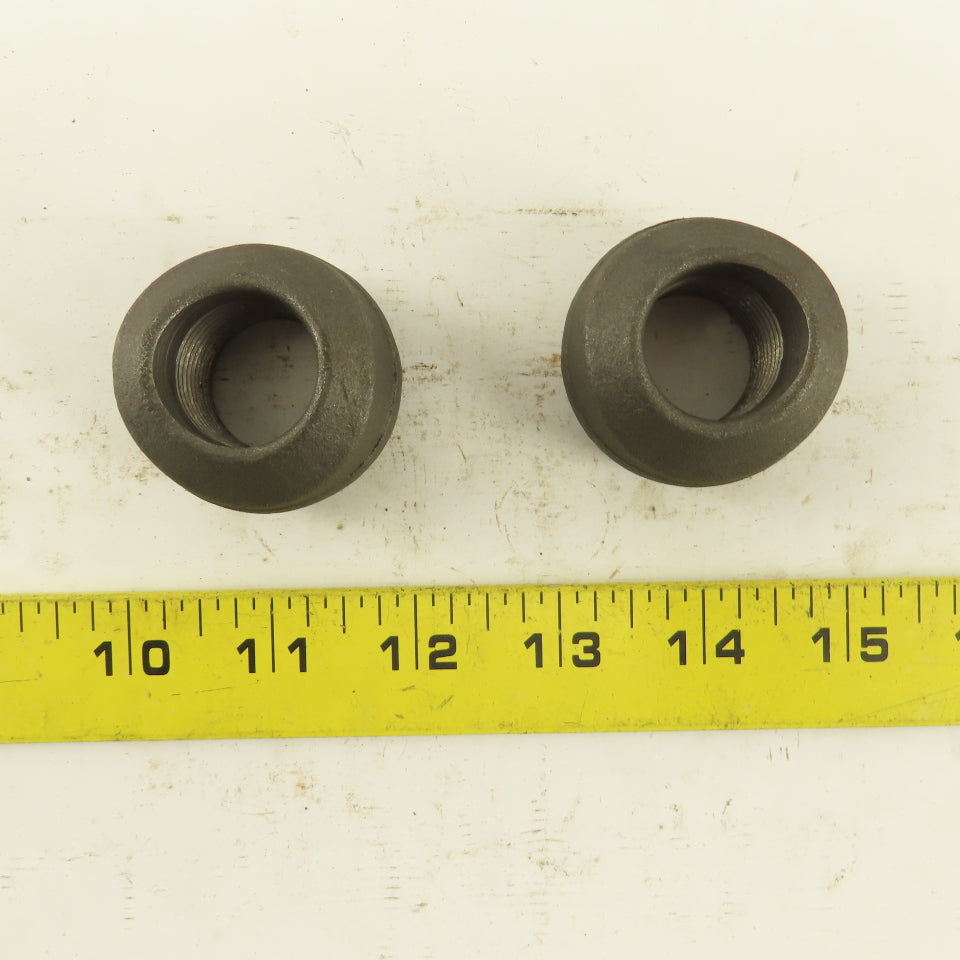 Anvil 36-1-1/2x 3/4" Forged Steel Pipe Coupling Socket Weld 3000# lot of 2
