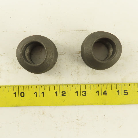 Anvil 36-1-1/2x 3/4" Forged Steel Pipe Coupling Socket Weld 3000# lot of 2