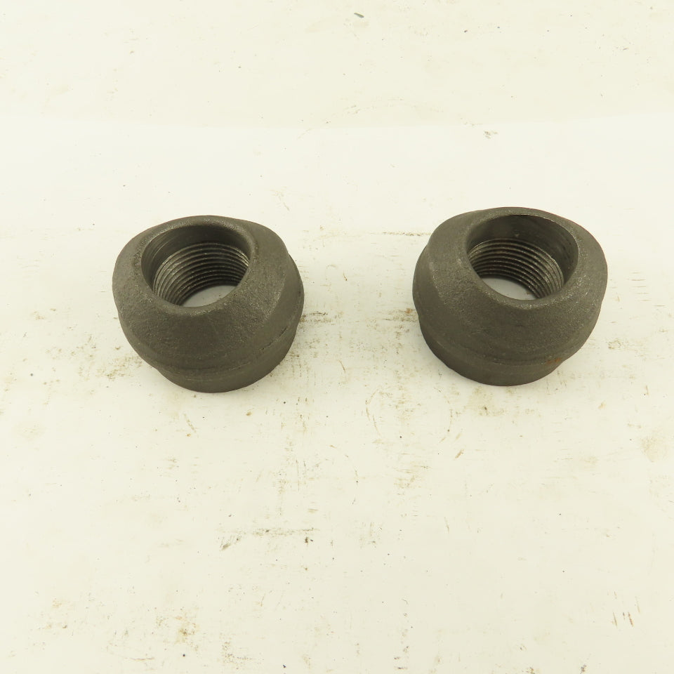 Anvil 36-1-1/2x 3/4" Forged Steel Pipe Coupling Socket Weld 3000# lot of 2