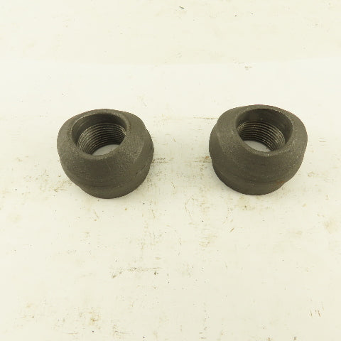 Anvil 36-1-1/2x 3/4" Forged Steel Pipe Coupling Socket Weld 3000# lot of 2
