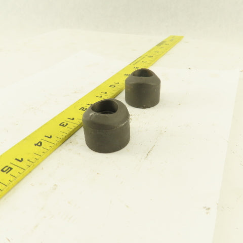 36-3/4 x 1/2" Forged Steel Pipe Coupling Socket Weld 3000# lot of 2