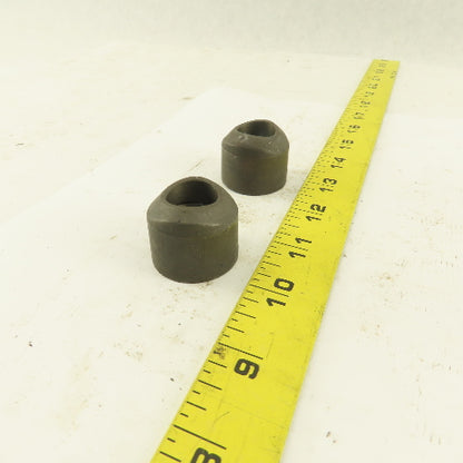 36-3/4 x 1/2" Forged Steel Pipe Coupling Socket Weld 3000# lot of 2