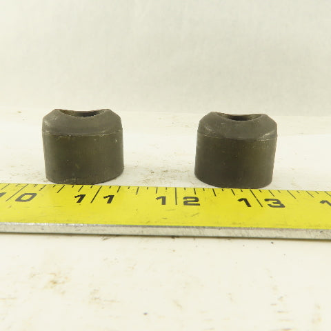 36-3/4 x 1/2" Forged Steel Pipe Coupling Socket Weld 3000# lot of 2