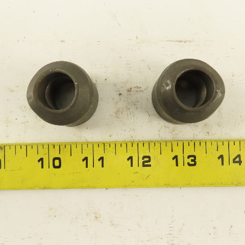 36-3/4 x 1/2" Forged Steel Pipe Coupling Socket Weld 3000# lot of 2