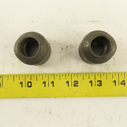 36-3/4 x 1/2" Forged Steel Pipe Coupling Socket Weld 3000# lot of 2