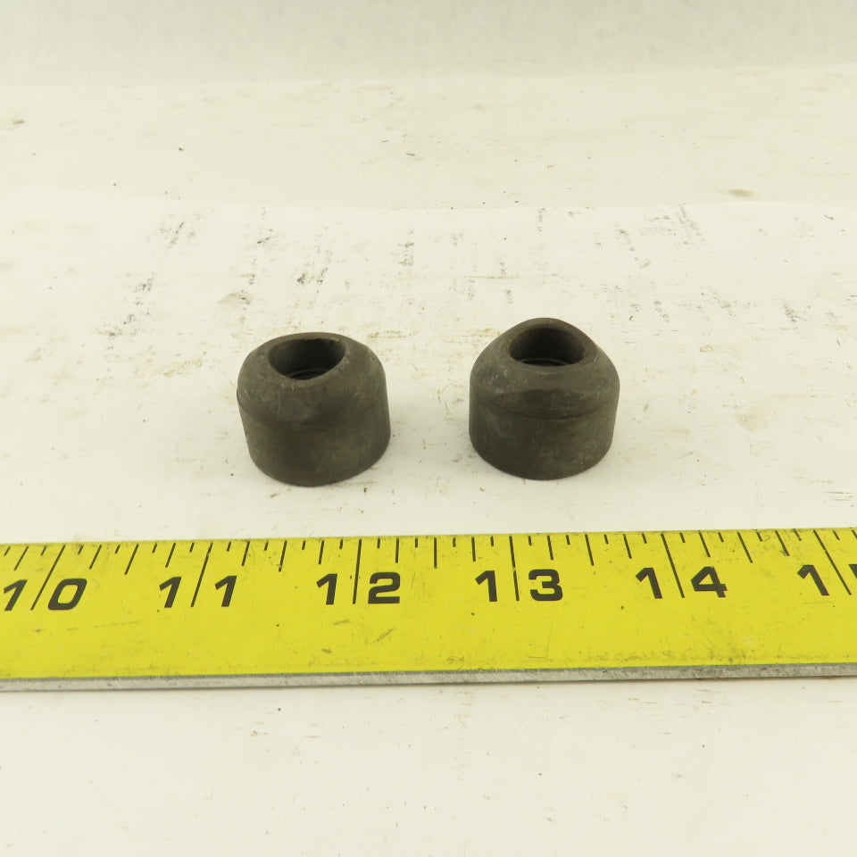 36-1-1/4 x 3/8" Forged Steel Pipe Coupling Socket Weld 3000# lot of 2