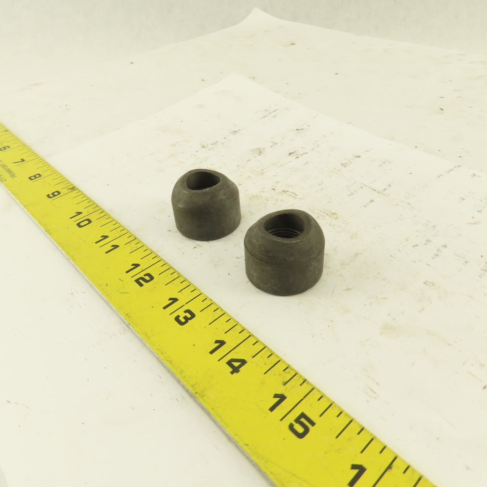 36-1-1/4 x 3/8" Forged Steel Pipe Coupling Socket Weld 3000# lot of 2