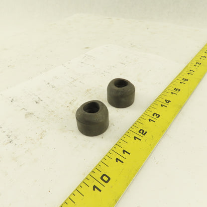 36-1-1/4 x 3/8" Forged Steel Pipe Coupling Socket Weld 3000# lot of 2