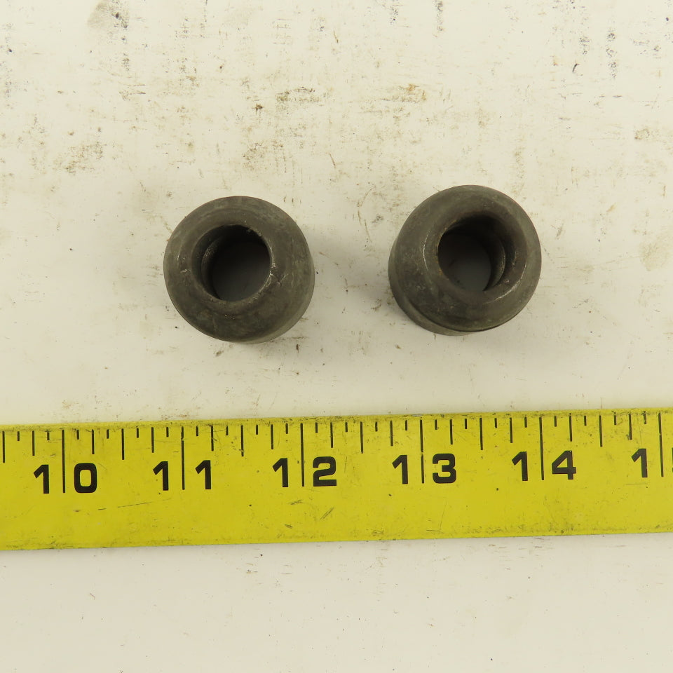 36-1-1/4 x 3/8" Forged Steel Pipe Coupling Socket Weld 3000# lot of 2