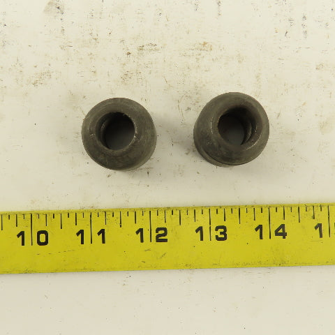 36-1-1/4 x 3/8" Forged Steel Pipe Coupling Socket Weld 3000# lot of 2