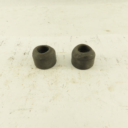 36-1-1/4 x 3/8" Forged Steel Pipe Coupling Socket Weld 3000# lot of 2