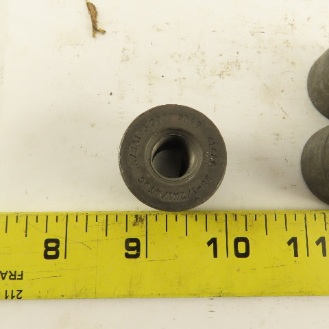 36-1/2 x 1/4" Forged Steel Pipe Coupling Socket Weld 3000# lot of 5