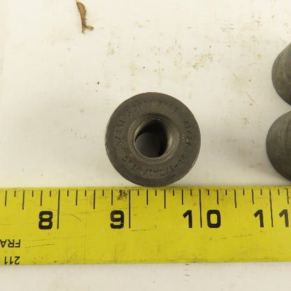 36-1/2 x 1/4" Forged Steel Pipe Coupling Socket Weld 3000# lot of 5